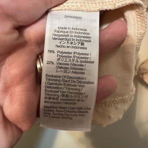 Madewell Clipdot Ruffle Top High Smocked Neck NWOT Size XXS Preppy Peasant Boho - Picture 3 of 5